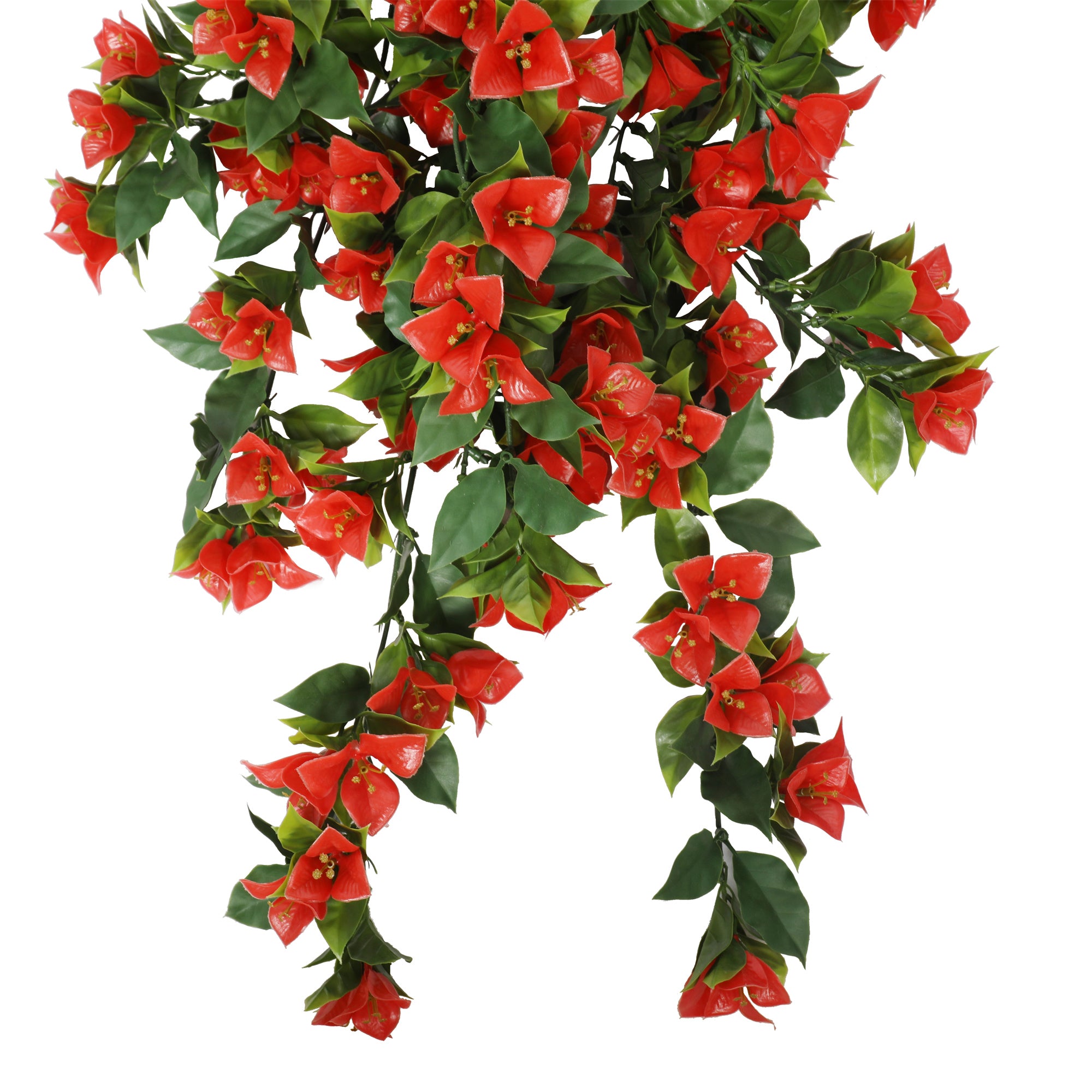 Gardenia Roja Colgante artificial