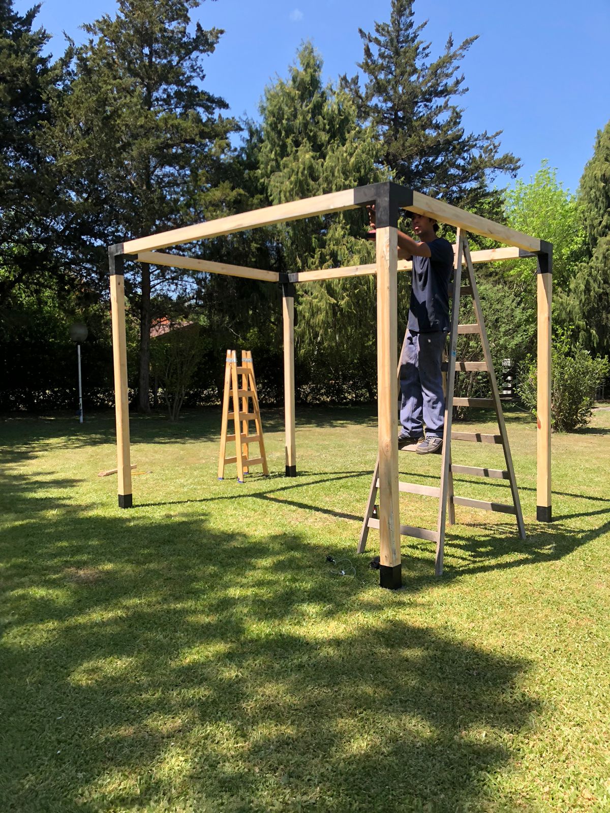 KIT PERGOLA 3X3 METROS