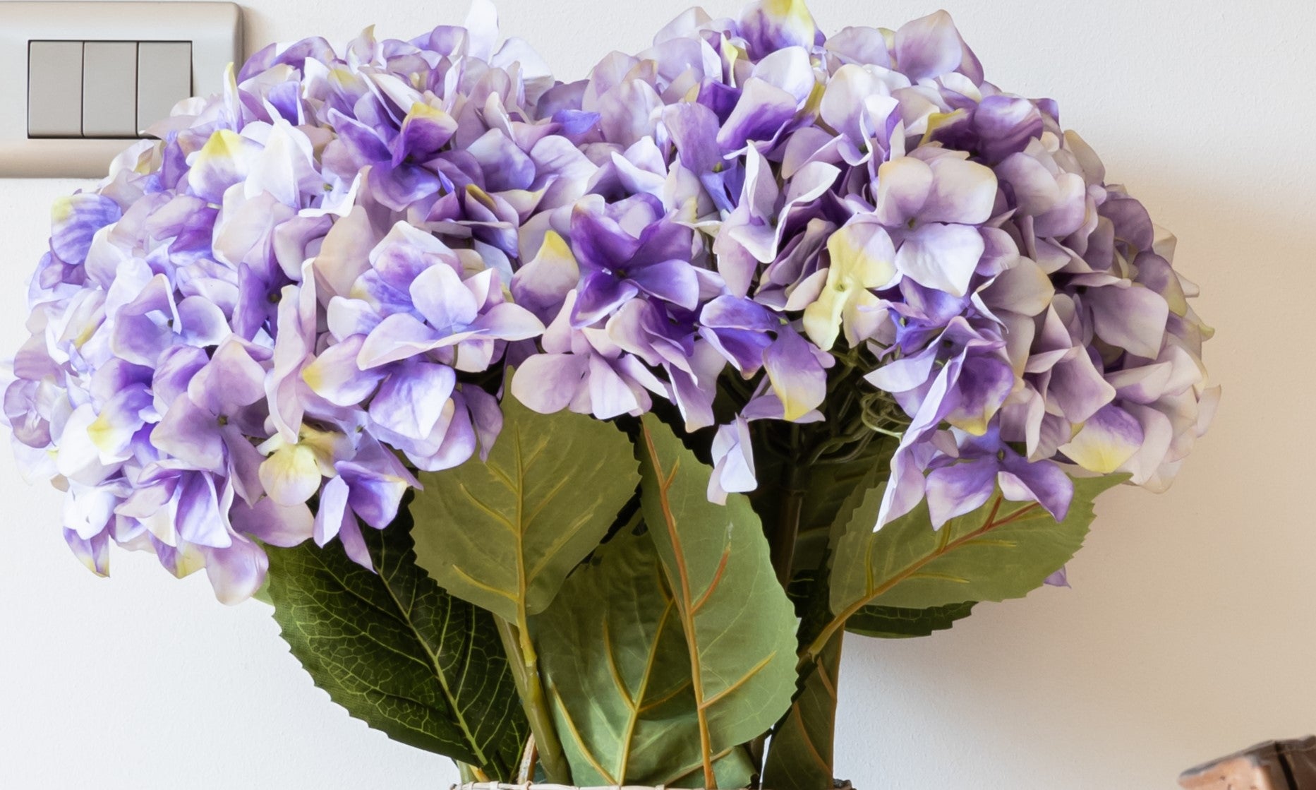 Hortensia Morada Artificial