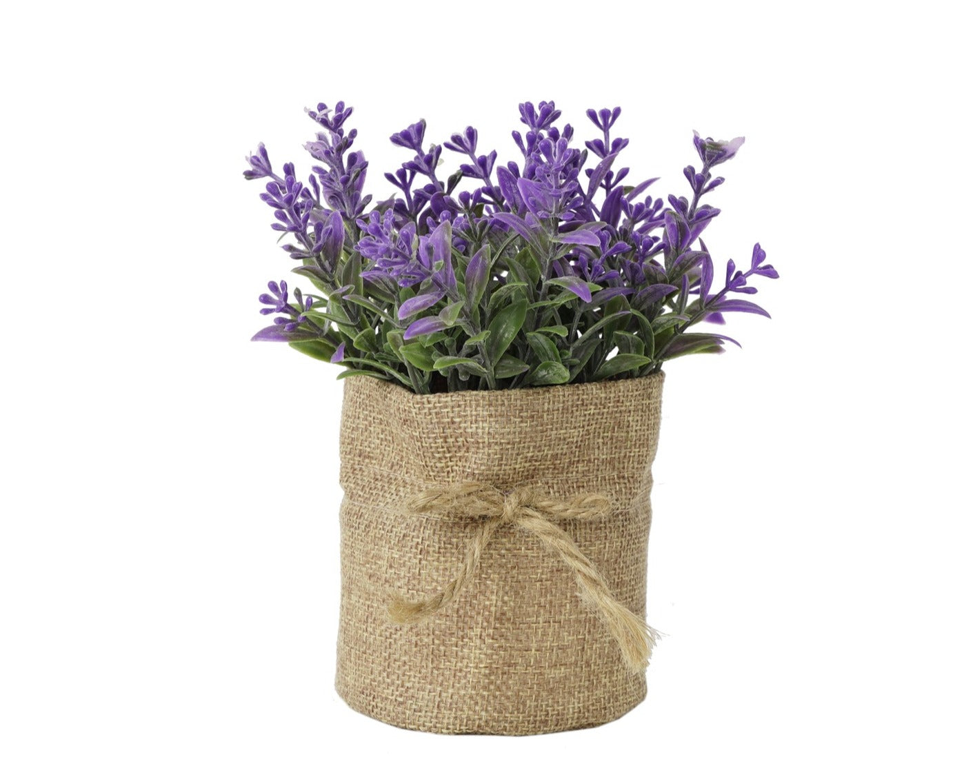 LAVANDA MORADA | MACETERO DE LINO (16 cms.)