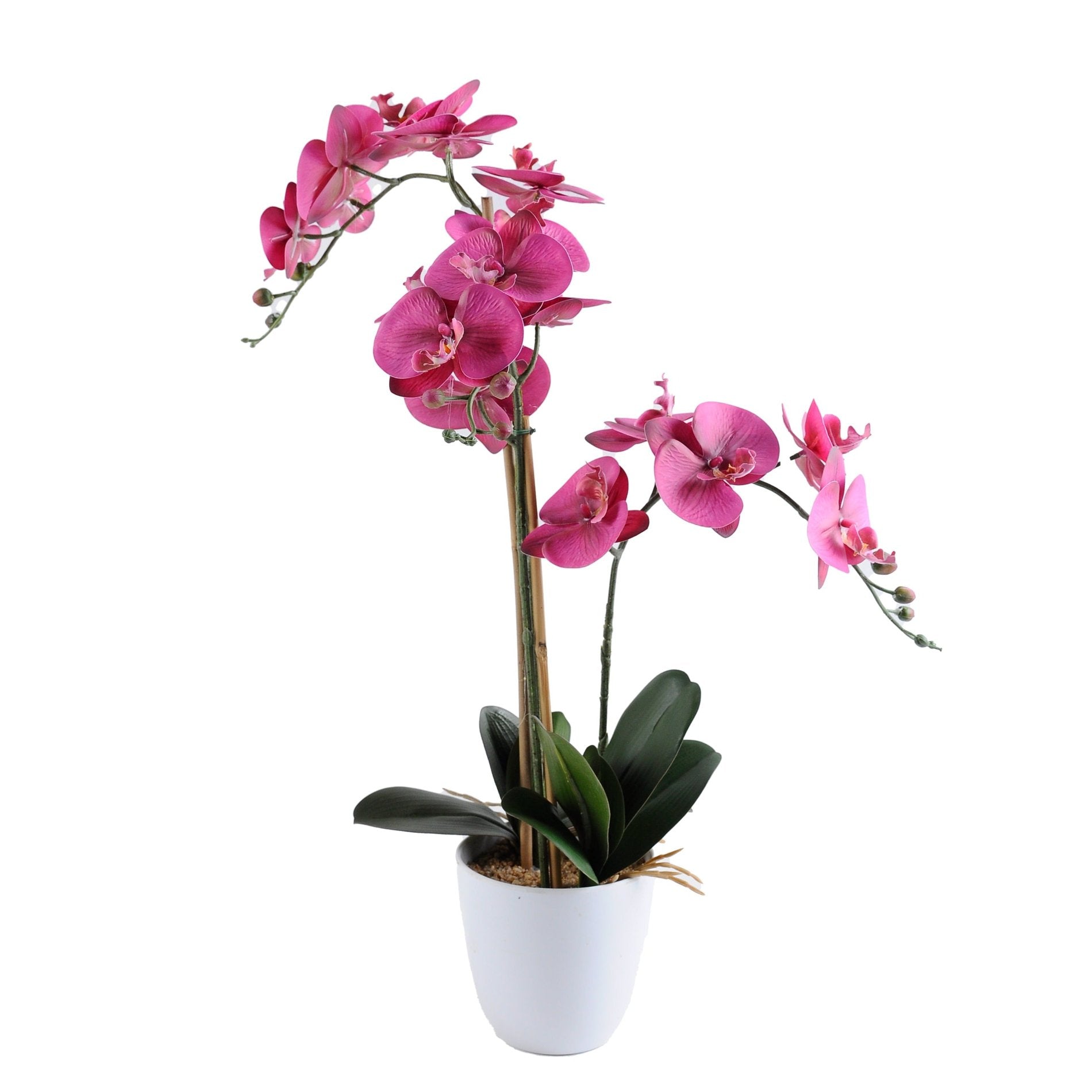 Orquidea morada artificial