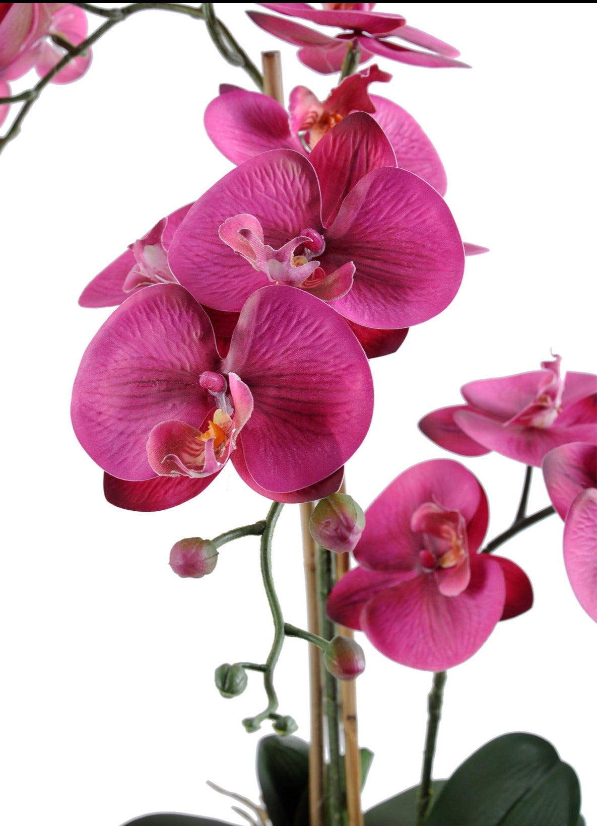 Orquidea morada artificial