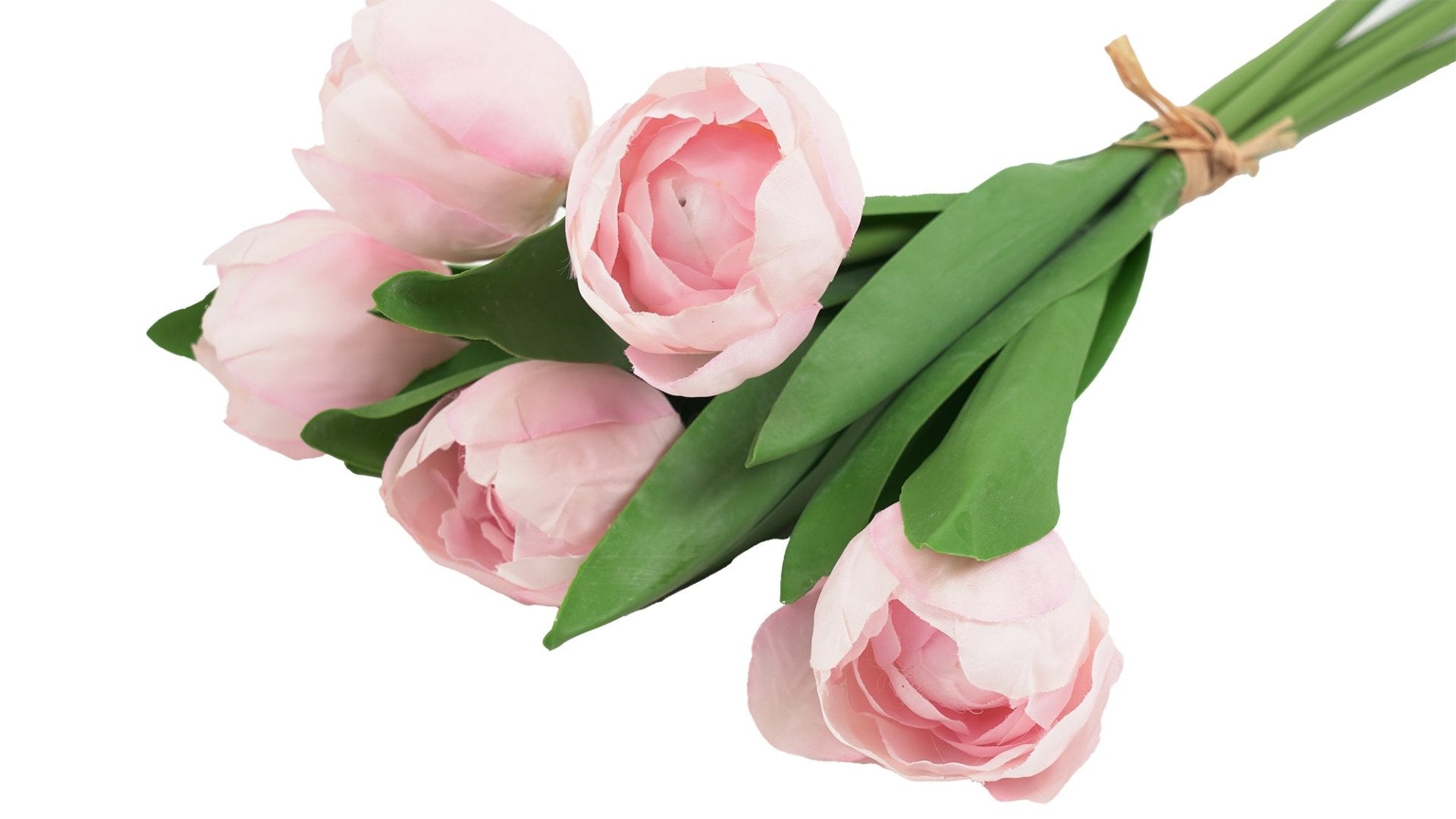Ramo Tulipanes Rosados artificiales