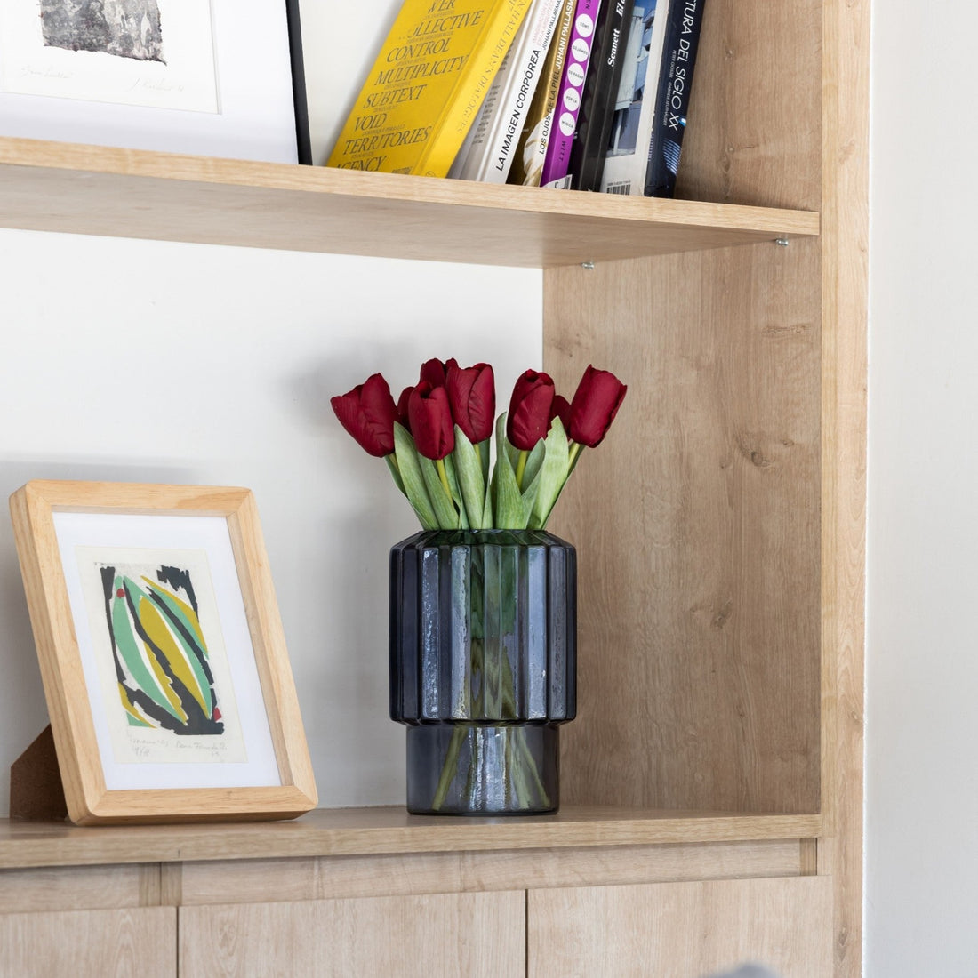 Tulipan Rojo Artificial